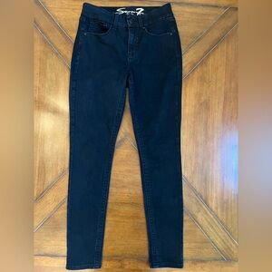 Seven7 Tummyless Skinny Jeans | Women’s Size 4 | Black Denim